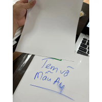 (20 tờ/tập) Decal vỡ, bể kt A3; A3+ in nhanh trên máy laser mực bột - Konica, Fuji Xerox, Toshiba, R