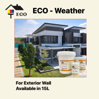 Hot Sale 15L ECO-Weather Wall Paint Emulsion Water Based Paint (Exterior Wall)