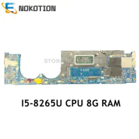 CN-0XTG2D 0XTG2D XTG2D EDO30 LA-E672P for DELL XPS 13 9380 13.3 inch laptop mothebroard I5-8265U 1.6GHz 8G RAM UHD 620