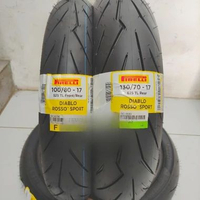 Paket Ban Pirelli Diablo Rosso Sport 100/80-17 & 130/70-17