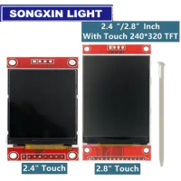 2.4" TFT 2.8" TFT With Touch display 240*320 Smart Display Screen 2.4 / 2.8 inch SPI LCD TFT ST7789 Drive IC Module