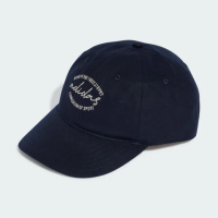 【adidas 愛迪達】DAD CAP EMBR 棒球帽 帽子 草寫 運動 休閒 遮陽 愛迪達 深藍(IY7692)