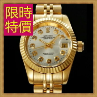 鑽錶 女手錶-時尚經典奢華閃耀鑲鑽女腕錶3色62g41【獨家進口】【米蘭精品】
