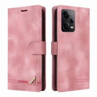Wallet Case For Xiaomi Redmi Note 12 Pro Matte Leather Flip Cover For Redmi Note 12 Pro Plus Phone Case Redmi Note 12 Book Case