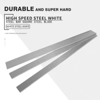 20x50x300 20x60x300 20x80x300 20x100x300 CNC White steel bar turning tool super wide and super hard flat bar 300mm HSS knife bar