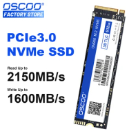 OSCOO SSD M2 NVME 512GB 256GB 1TB Ssd M.2 2280 PCIe 3.0 SSD Nmve M2 Hard Drive Disk Internal Solid State Drive for Laptop