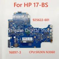 16897-3 motherboard is applicable FOR HP 17-BS laptop 925622-601 CPU: SR2KN N3060 100% test OK delivery