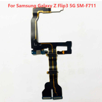 ขั้วต่อเมนบอร์ด, สำหรับ Samsung Galaxy Z Flip3 5G SM F711, สาย Flex, ขั้วต่อจอ LCD Flip 3, ชิ้นส่วนซ