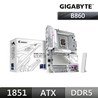 技嘉GIGABYTE B860 AORUS ELITE WIFI7 ICE Intel 主機板