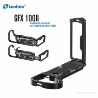 Leofoto Camera L Bracket Quick Release L Plate Horizontal and Vertical Quick Release Plate Compatible for Fujifilm Fuji GFX100Ⅱ