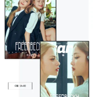 GAP Series Latest Freenbecky Starlight Magazine Cover Poster Photo Small Card Freen Becky Western-Style Clothes Handsome