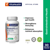 VitaHealth Probiotic 6 + Inulin [Expiry 7/2027]
