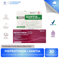 Meprothion 1 Box + 1 box Xantia | Lglutathione 500mg + Astaxanthine 4mg