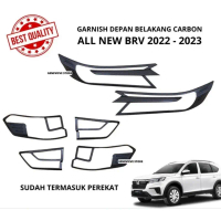 Paket Garnish lampu depan belakang Carbon All New BRV 2022-2024