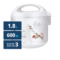 ชาร์ป หม้อหุงข้าวอุ่นทิพย์ รุ่น KS-19E ขนาด 1.8 ล. คละแบบ