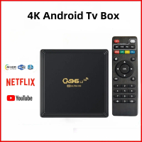 Kotak TV Pintar, Q96 L2, Sistem Operasi Android 10, CPU Quad Core 2.4G / 5G, WIFI Dwi, 4K Ultra HD, 