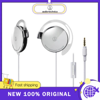 100%Original Audio Technica ATH-EQ300IS Wired Earphone With Remote Control With Bulit-in Micrphone Sport Ear Hook Earphone