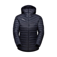 【Mammut 長毛象官方直營】Albula IN Hooded Jacket 防潑水連帽化纖外套 海洋藍 女款 #1013-01790
