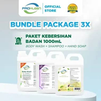 [BUNDLE] Body Wash + Shampoo + Hand Soap Antibacterial 800mL+25% - 1pc