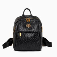 Tas Desain Mk Salinan Kustom Fashion Baru Ransel PU Wanita Tahan Air