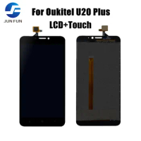 5.5'' For OUKITEL U20 PLUS LCD Display+Touch Screen LCD Digitizer Glass Panel Replacement For OUKITEL U20 PLUS LCD Screen