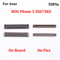 5-20Pcs Usb Charging Flex Board Jack Holder Clip Connector Plug For Asus ROG Phone 5 ZS673KS I005DA 5S Pro Rog5