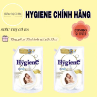 Combo 2 Túi  Xả Vải Hygiene Trắng 1100ML/Túi Kèm 1 Gói  35ML Hoặc Gói Xả 20ML Làm Sạch Kem em bé