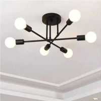 Lampu Plafon Ceilling Ruang Tamu Kamar Teras 6 Cabang Lampu Minimalis new!!!!!!