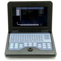 CONTEC CMS600P2VET 10.1 inch veterinary ultrasound bovine Notebook doppler cheap veterinary ultrasound machine