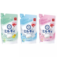 日本牛乳石鹼 COW 牛乳精華沐浴乳360ml 補充包 柚子果香/玫瑰花香/清新皂香