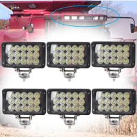 Rectangle LED Work Light 45W Off Road Flood Lights Led Car Truck Lights 12V 24V OFFROAD led Tractor lights x2pcs