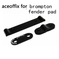Aceoffix For Brompton Bike AL Mudgurad pad Bike Accessories