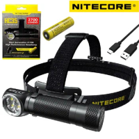 NITECORE HC35 Rechargeable Headlamp 2700 Lumens High Performance L-Shaped Headlight Flashlight Lantern with 4000mAh Battery