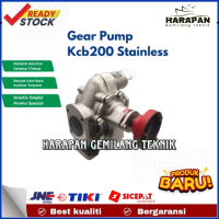 Gear Pump Rotor RK 200 KCB 200 Pompa Cairan Kental Stainless Stell SS 304