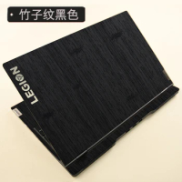 (Bamboo pattern PU Leather) 1PCS Top Skin Sticker Cover For Lenovo S940-14/Ideapad 5 15/Y540-15/Y530/IDEAPAD S145-15/S340-15