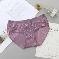 CELANA DALAM WANITA SEXY RENDA THONG NYAMAN MULUS CD C177 ALL Z All zsize Ungu tua