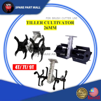 BRUSH CUTTER TILLER CULTIVATOR 4T 7T 9T ATTACHMENT TOOL LOOSEN SOIL WHEEL HEAD MATA PISAU PENGGEMBUR