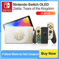 Nintendo Switch OLED The Legend of Zelda : Tears of the Kingdom Video Game Console Limited Edition 100% Original