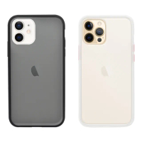 【Corner4】iPhone 12 Pro Max / 12 Pro / 12 / 12 mini 柔滑觸感軍規防摔手機殼