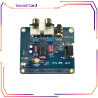 Raspberry Pi 4 Model B PiFi DAC+ V2.0 Sound Card Acrylic Case Audio Board Box Shell RPI167