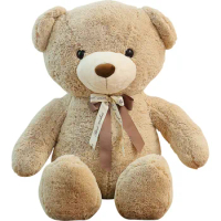 Lovely Bear Doll Soft Stuffed Animal Teddy Bear Plush Toys Friend Valentine Lover Birthday Gift