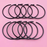 10pcs/lot Piston Rings Kit For Stihl 028 029 034 MS191 MS290 BR400 SR400 Chainsaw Blower 46mm x 1.5mm бензопила