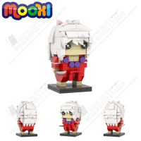 MOC7133 DIY Inuyasha Building Blocks Creative Anime Dog Monster Characters Action Figure Model MOC Assembly Bricks Toys For Kids