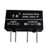PCB Straight Pin Solid State Relay, Small Circuit Board Solid State Relay SSR-5DA-P DC Control AC