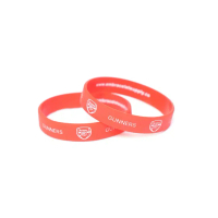 ARSENAL FOOTBALL WRISTBAND - RED