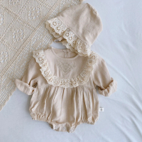 Thewoodlandy Apricot romper  [baju bayi] [romper bayi] [romper bayi lucu] [baju bayi lucu] [baju bay