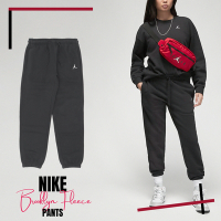 Nike 褲子 Jordan Brooklyn Fleece Pants 女款 黑 寬鬆 棉褲 長褲 休閒 DQ4479-010