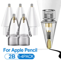 2B Replacement Pencil Tips for Apple Pencil 1st 2nd Generation Spare Nib For iPad Tablet Replacement Pen Wear-resistant Tip