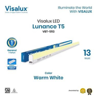Visalux Lampu LED Lunance T5 13W - Cahaya Putih, Kuning, Merah, Hijau, Biru (LNC-VBT5113) Kuning