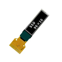0.69 inch OLED display module 14PIN UG-9616TSWCG02 96*16 white light SSD1306 I2C IIC Suitable for TS100 TS08